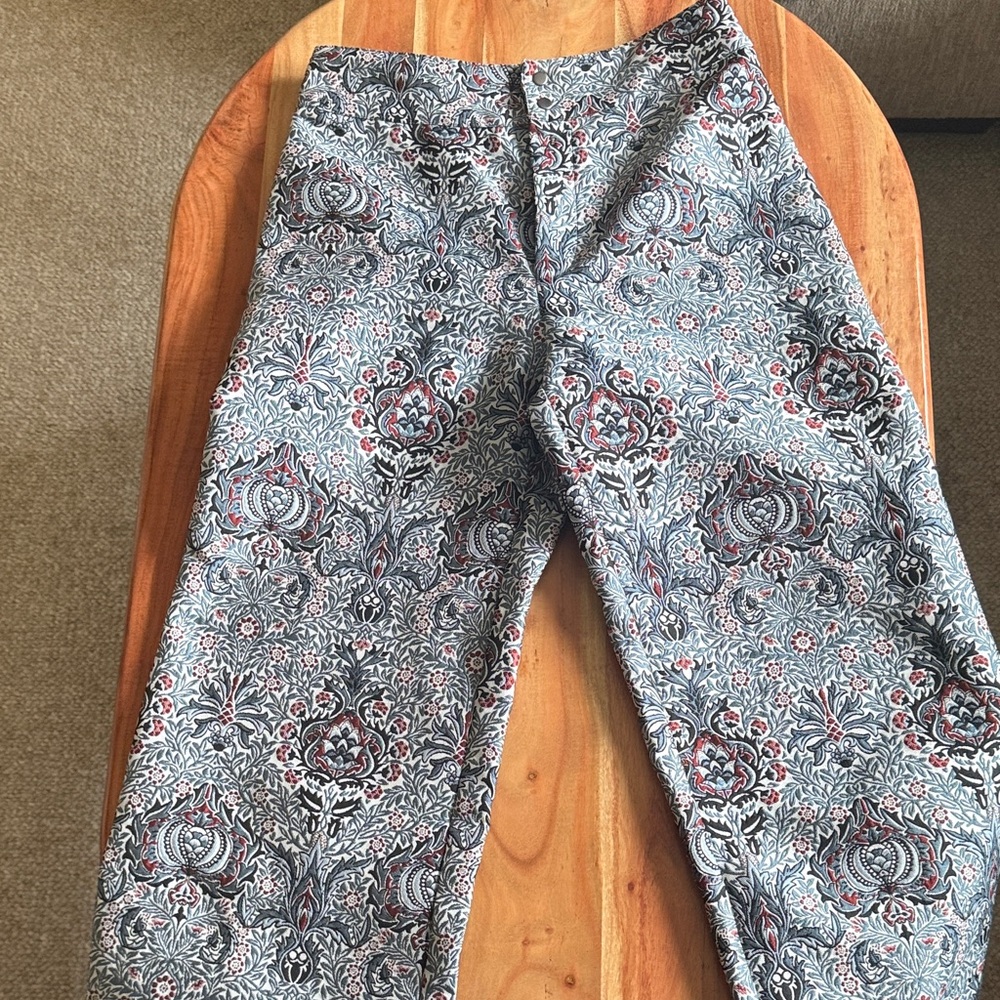 Urban Outfitters Paisley Pants - Blue and Red